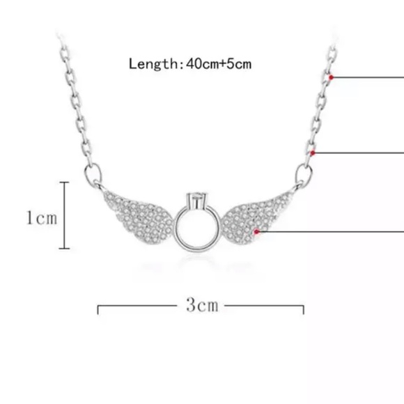 🌟 Sterling Silver 925 CZ Necklace - Picture 2 of 4